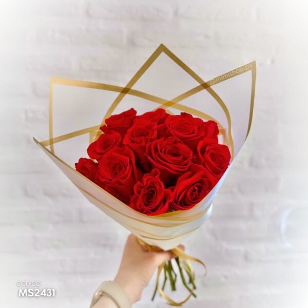 Ramo de 12 Rosas clásico
