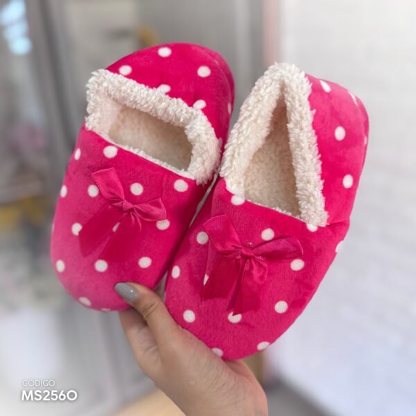 Pantufla Infantil Rosa