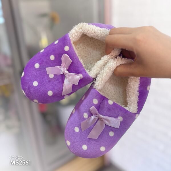 Pantufla Infantil Violeta