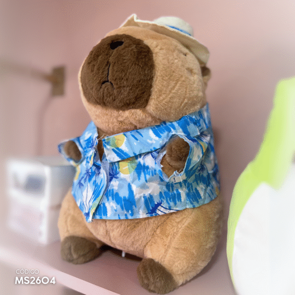 Peluche Capibara de Vacaciones 50cm - Image 2