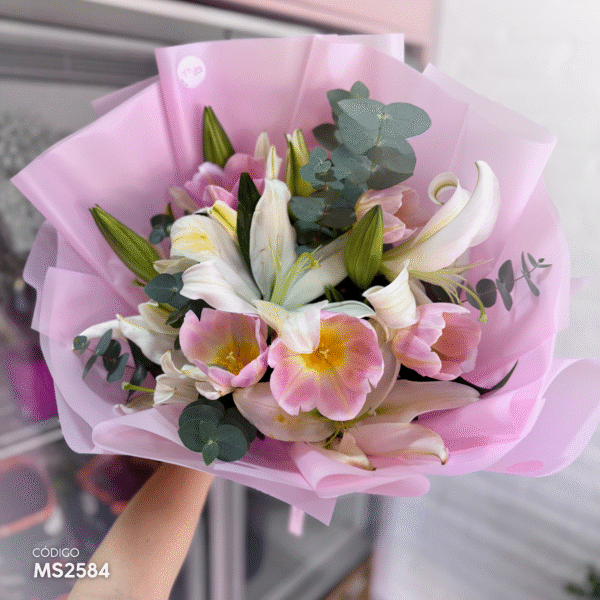 Ramo de Lirios y Tulipanes - Image 3