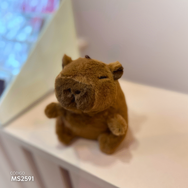 Peluche llavero Capibara 15cm - Image 2