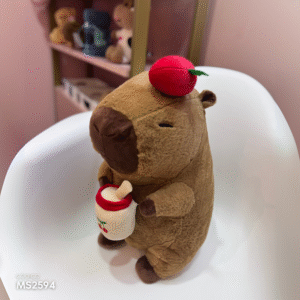 Peluche Capibara 50cm con manta