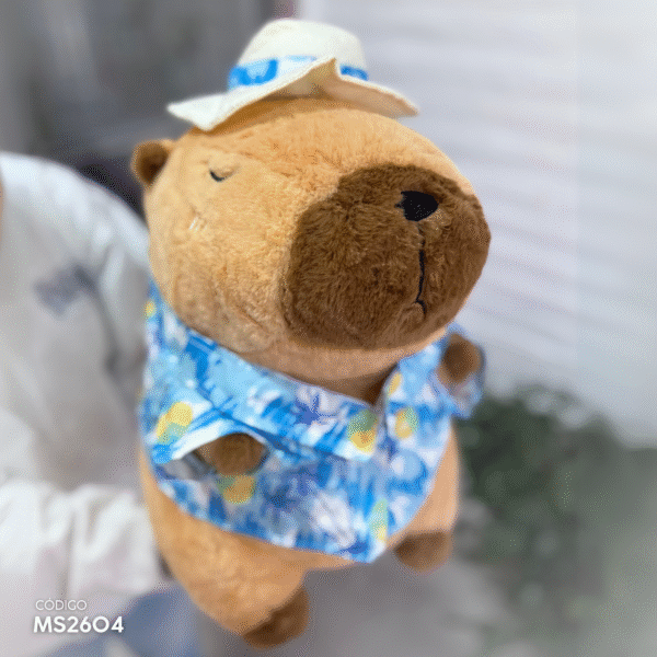 Peluche Capibara de Vacaciones 50cm - Image 4