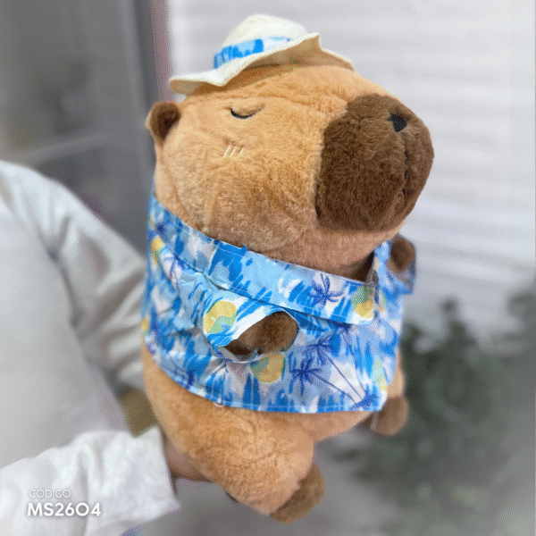 Peluche Capibara de Vacaciones 50cm - Image 3