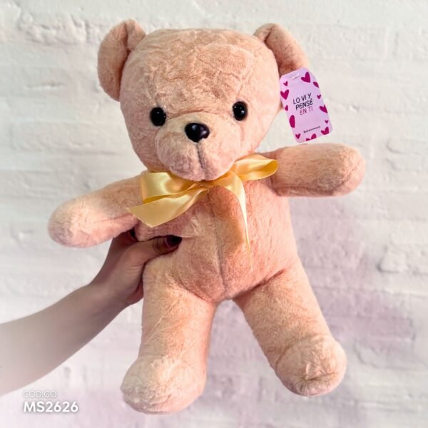 Peluche Osito grande con moño - Image 3