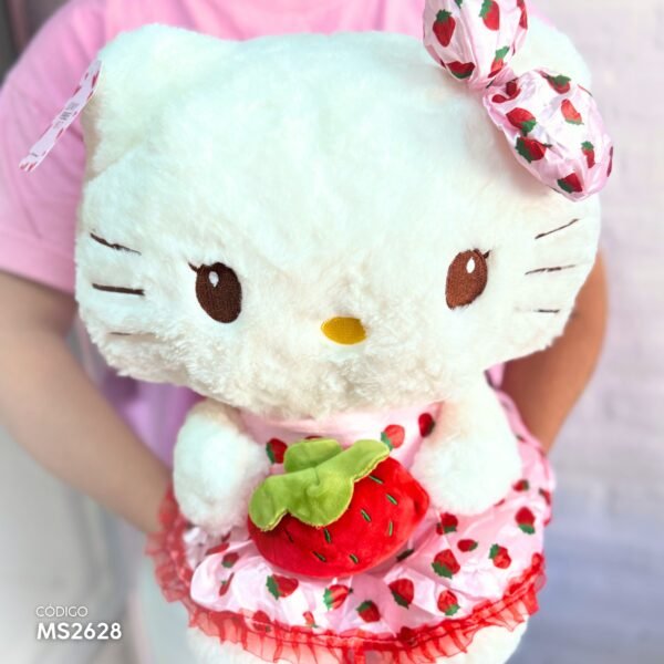Peluche Hello Kitty de frutillas - Image 3