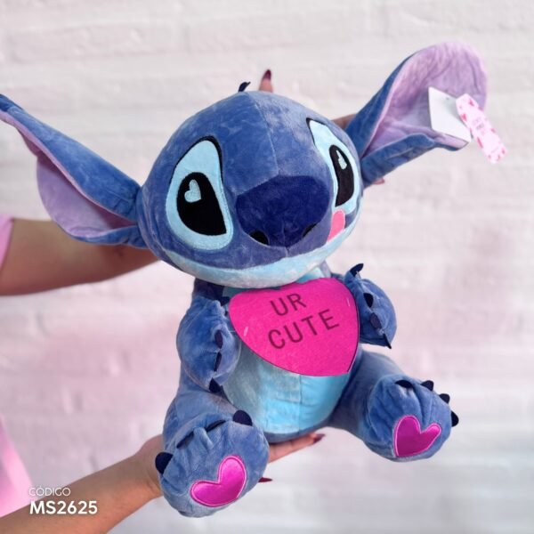 Stitch con Corazon 40cm - Image 2