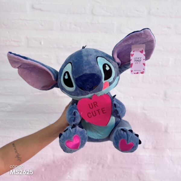 Stitch con Corazon 40cm - Image 3