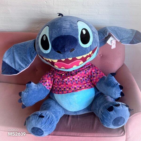 Peluche Gigante de Stitch 90cm con camisa - Image 4