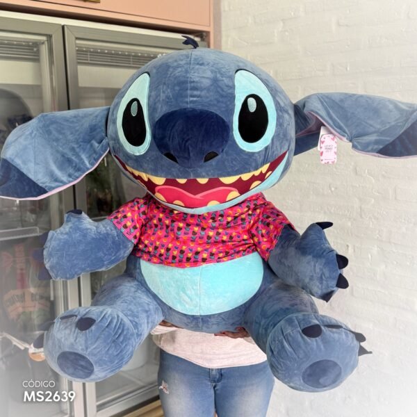 Peluche Gigante de Stitch 90cm con camisa