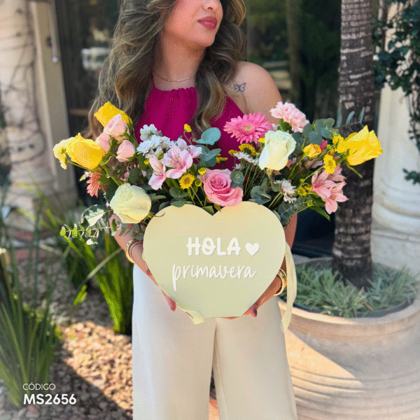 Heartbox Olivia - Box de Flores amarillas - Image 7