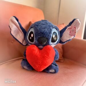 Peluche Stitch con Corazon 40cm