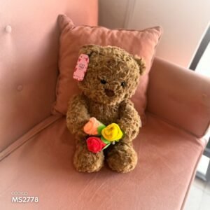 Peluche Osito con Ramo