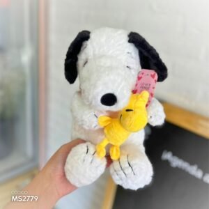 Snoopy con Pajarito 28cm