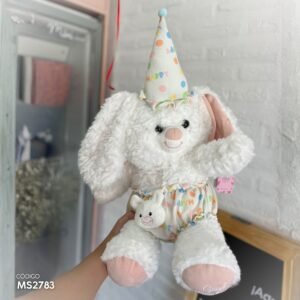 Peluche Conejo Feliz Cumpleaños