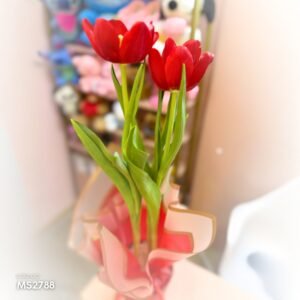 Tulipanes en plantera