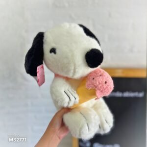 Peluche Snoopy con helado